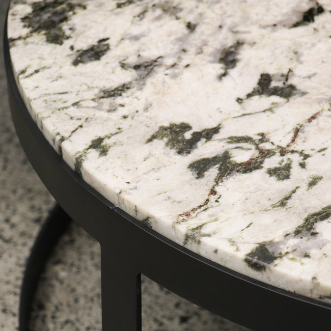 Malta Marble Round Coffee Table