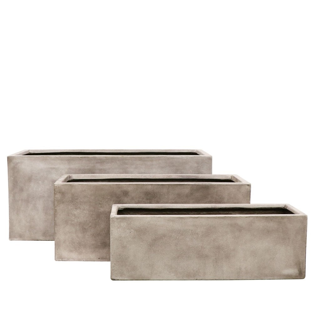 Waihou Cement Outdoor Planter - Medium