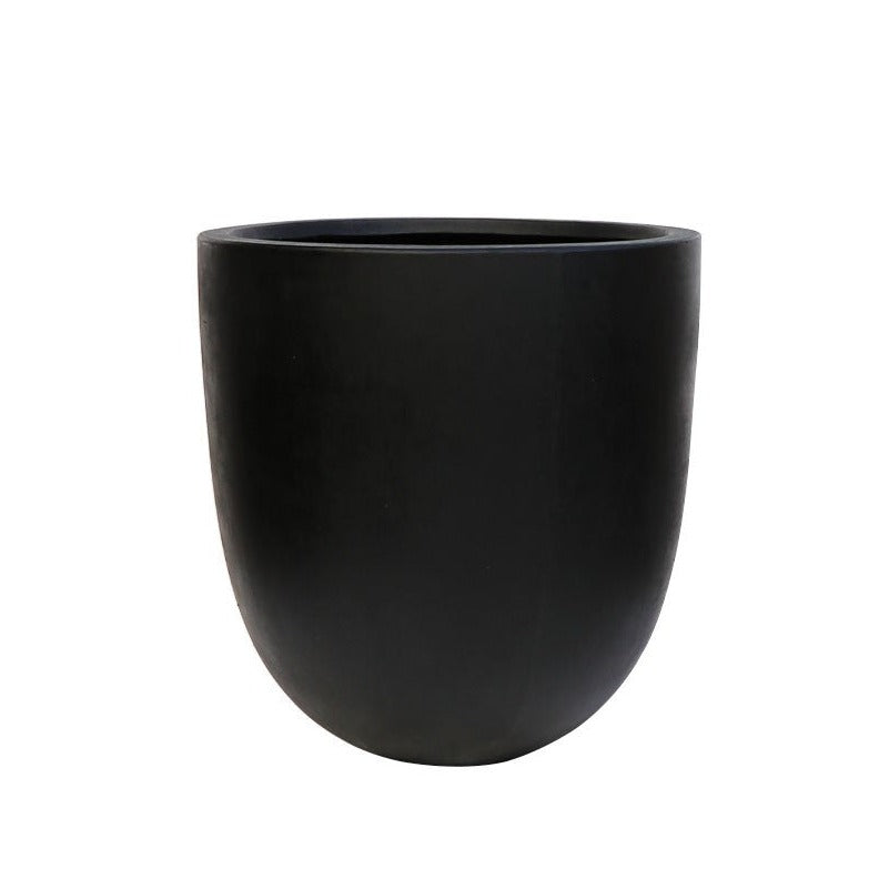 Mohaka Black Outdoor Planter - Medium