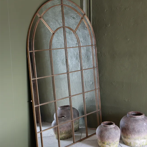 Alsace Bronze Finish Mirror