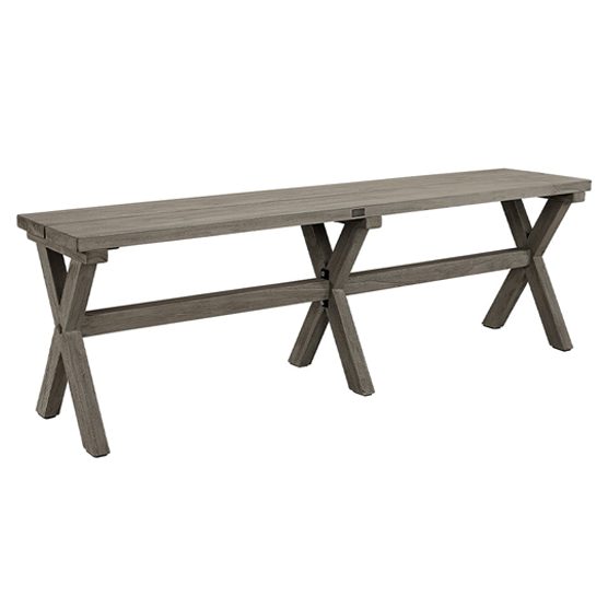 Artwood Cross Outdoor Bench Seat - 2200