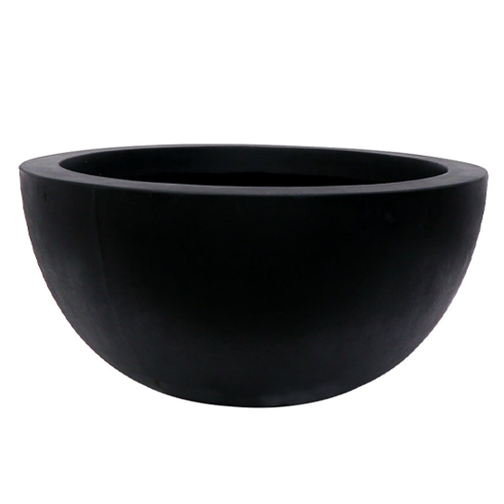 Awatere Black Outdoor Planter Pot - Large