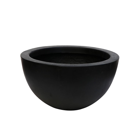 Awatere Black Outdoor Planter Pot