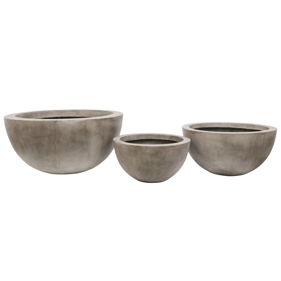 Awatere Weathered Cement Planter Pot - Large