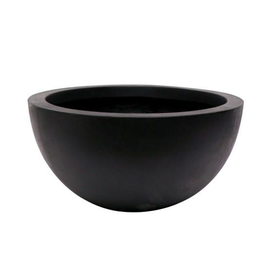 Awatere Black Outdoor Planter Pot - Medium