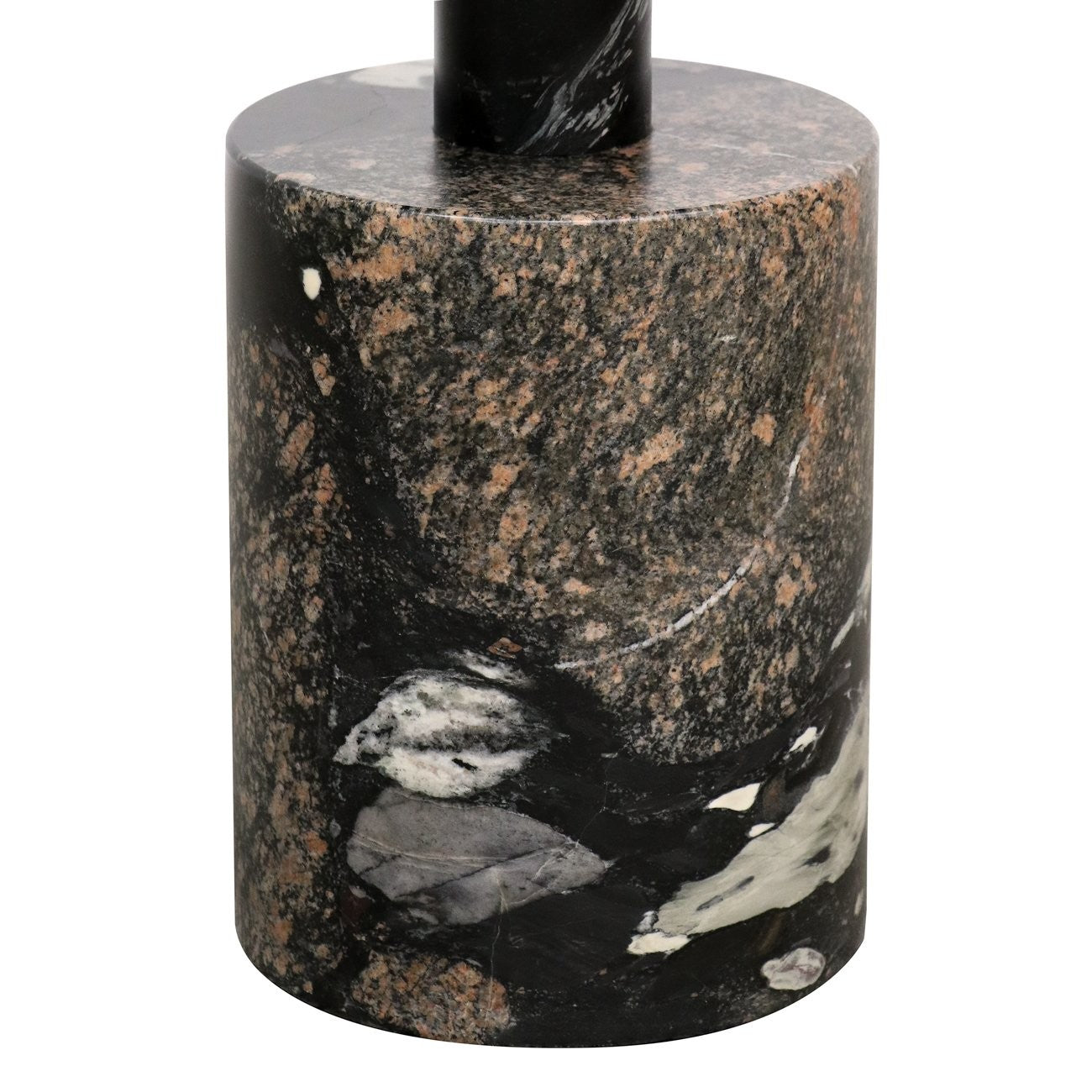 Badesi Marble Side Table - Pebble