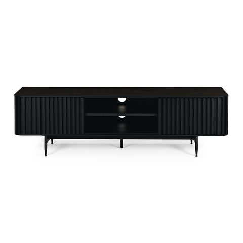 Saltza Black Metal Side Table