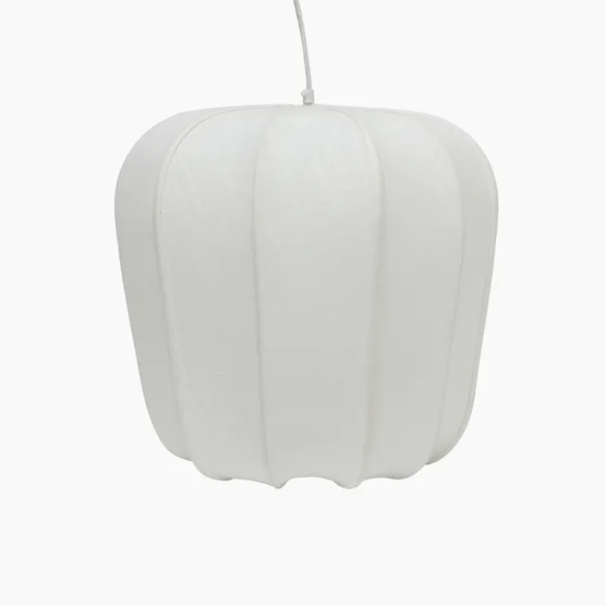 Thea Bell Chandelier - White - Large