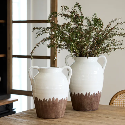 Set of 2 Romo Garden Wall Planters - Low