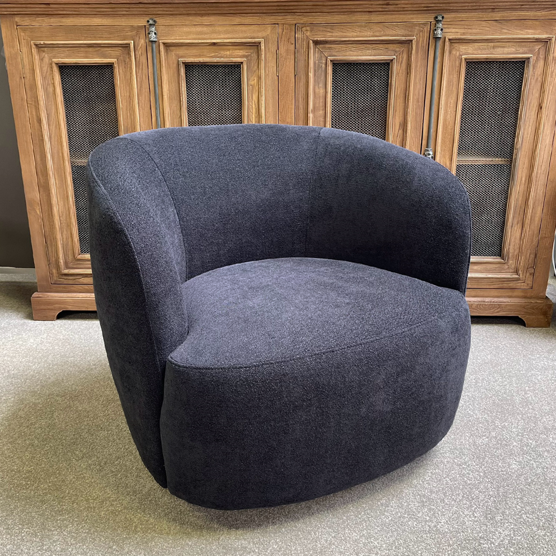 Bowie Swivel Chair - Black