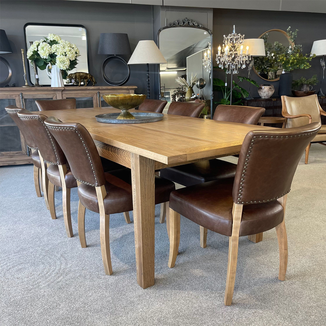 Hartley Extension Dining Table - 2.1m - 2.6m - 3.1m