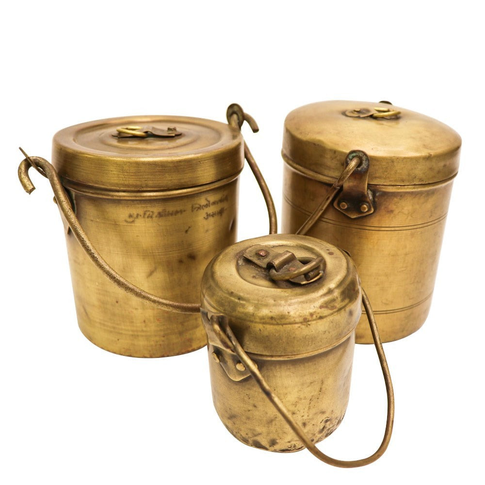 Original Brass Burney Pot - Large