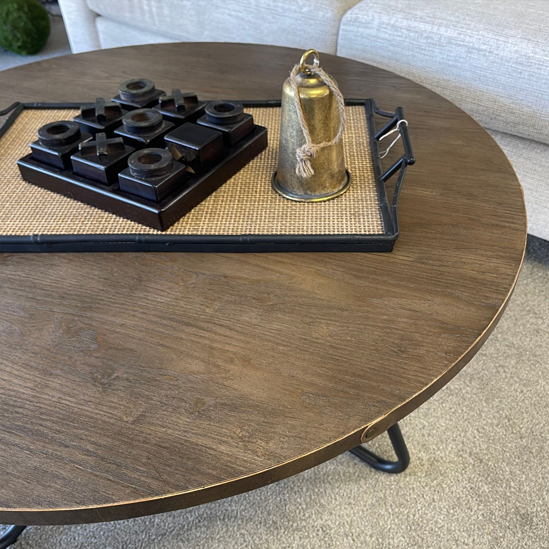 Caprice Round Coffee Table - Dark