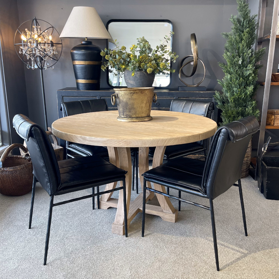 Chicago Round Dining Table - 140cm