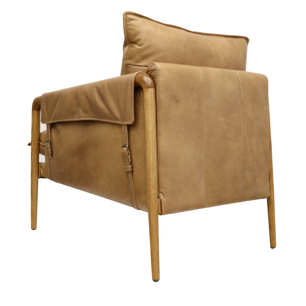 Conan Leather Armchair - Tan