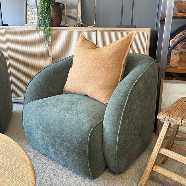 Delta Swivel Chair - Moss