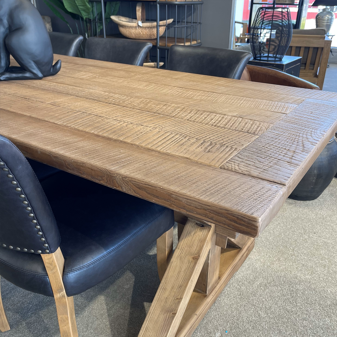 Essex Oak Dining Table - 280cm