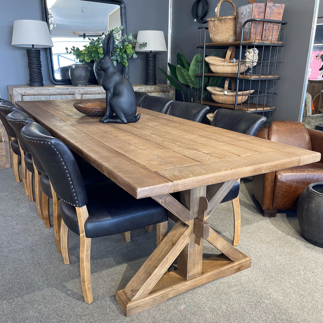 Essex Oak Dining Table - 280cm