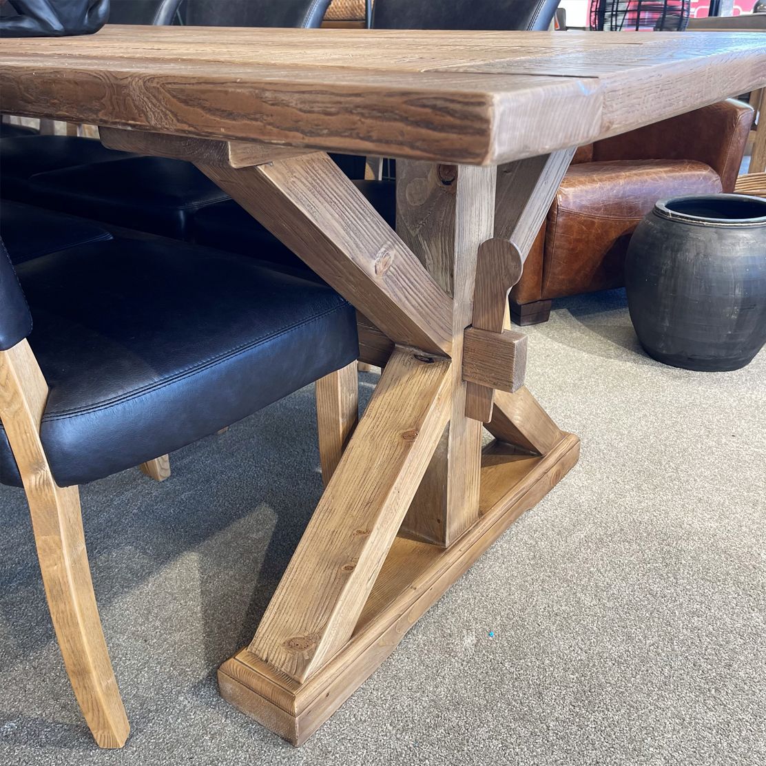 Essex Oak Dining Table - 280cm