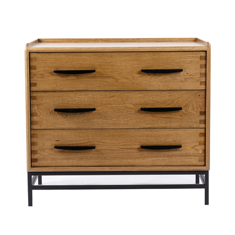 Havana Single Bedroom Drawers - White