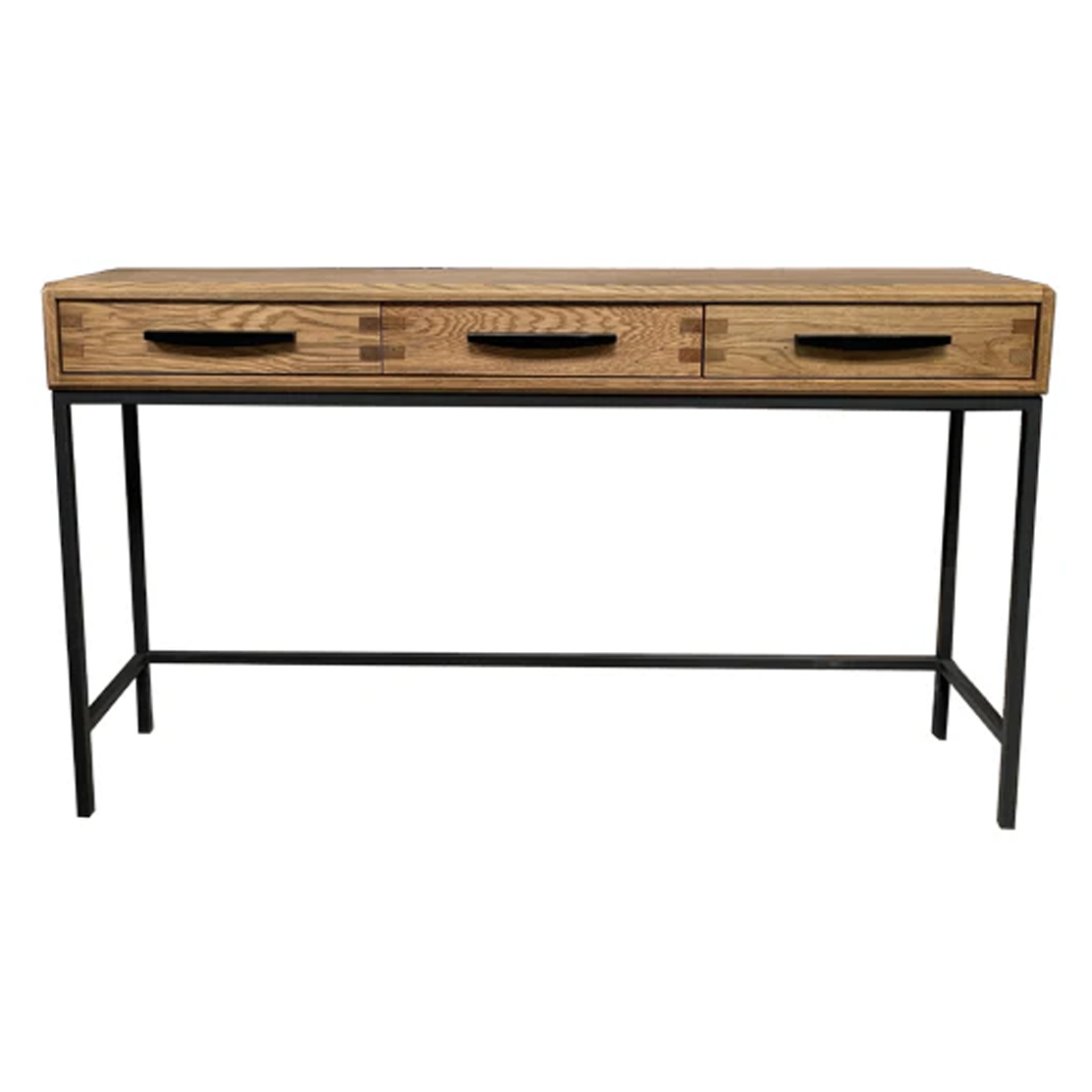 Hartley Oak  Console - 3 Drawer