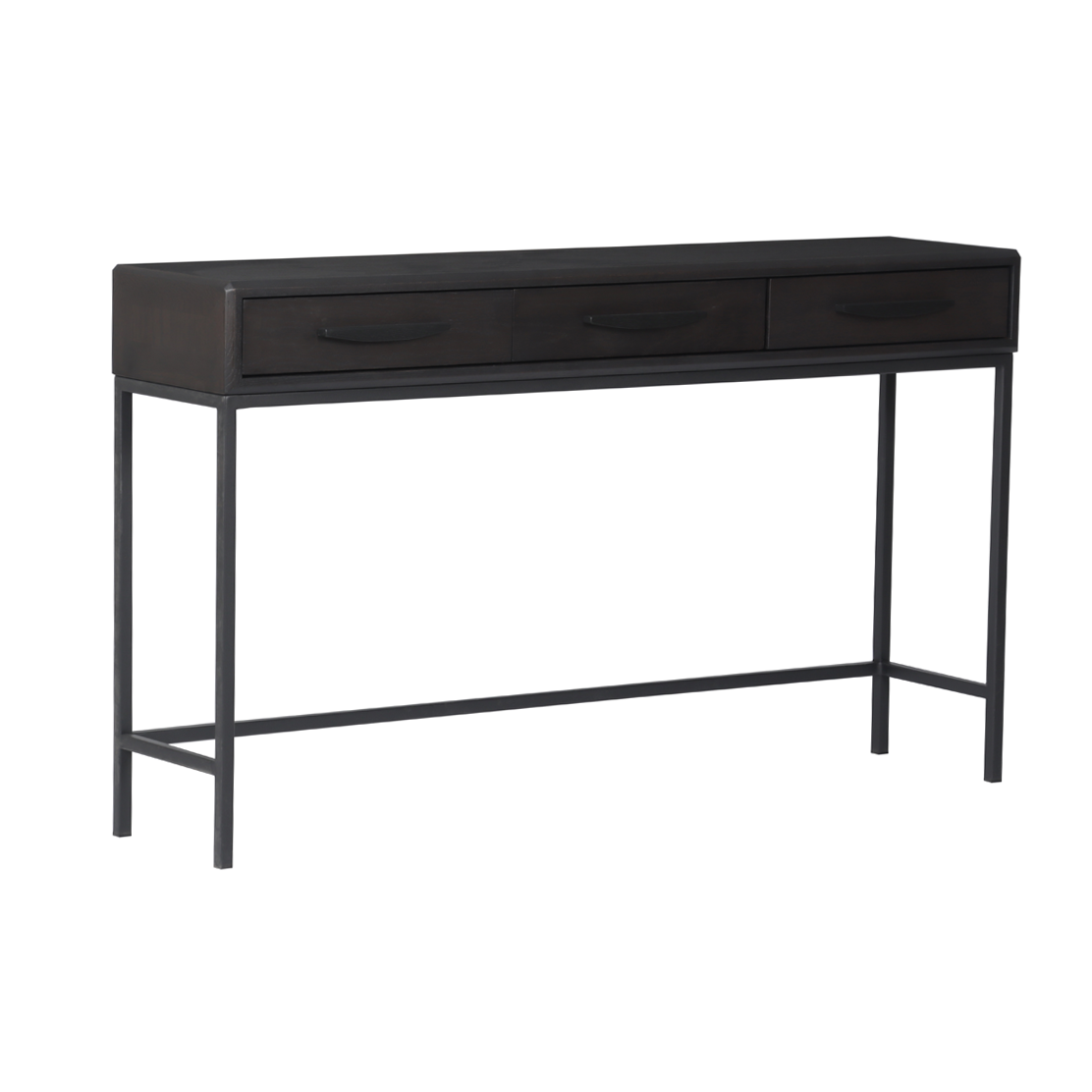 Hartley Console - 3 Drawer - Black