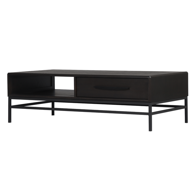 Hartley Coffee Table - Black Oak