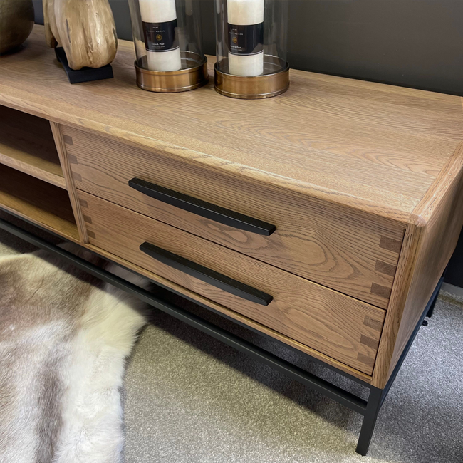 Hartley Entertainment Unit - Oak