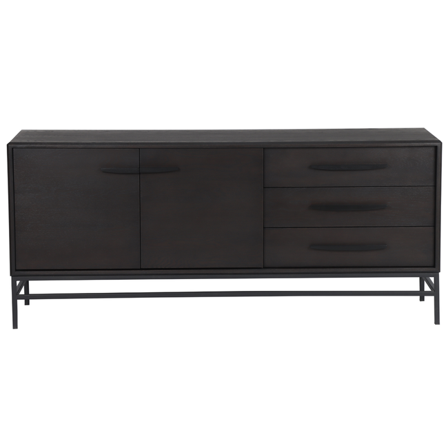 Hartley Sideboard - Black Oak