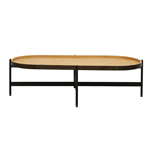 Harwood Oval Coffee Table - Ash