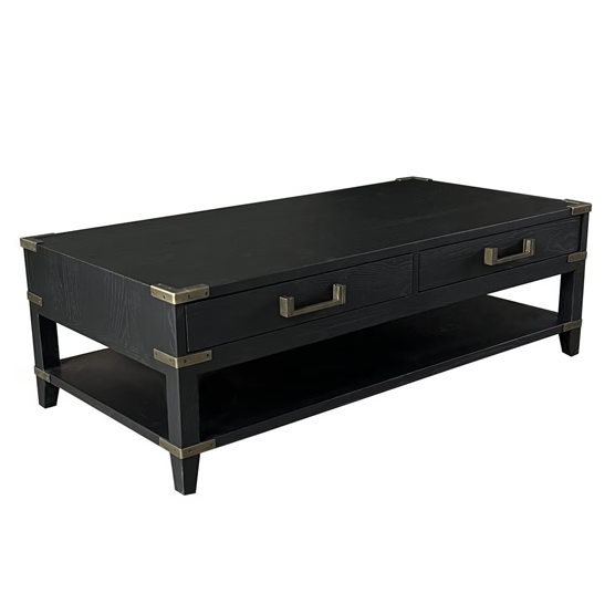 Hexford Black Coffee Table