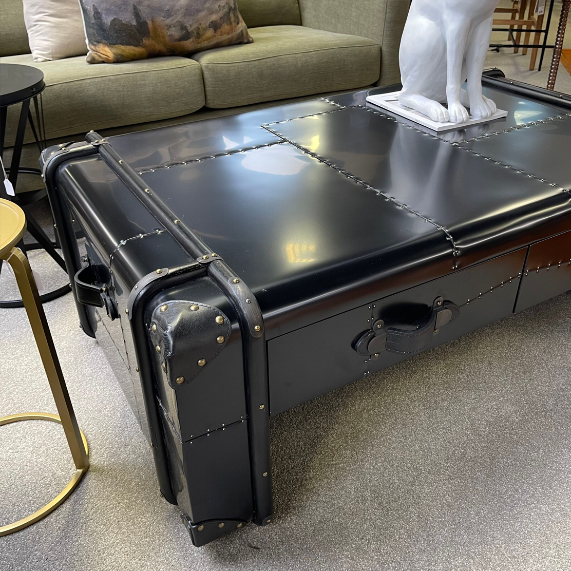 Jet Coffee Table - Aged Black