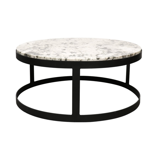 Malta Marble Round Coffee Table