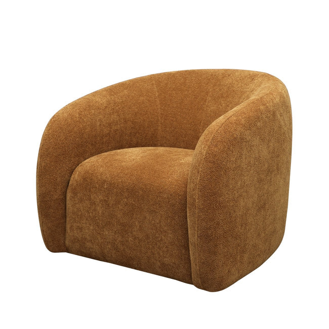 Mecca Swivel Chair - Ginger