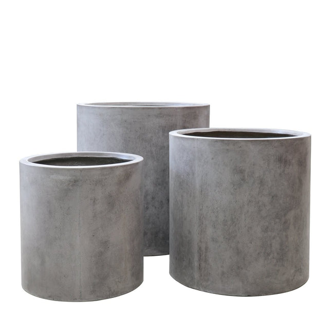 Mikonui Cement Outdoor Planter - Medium