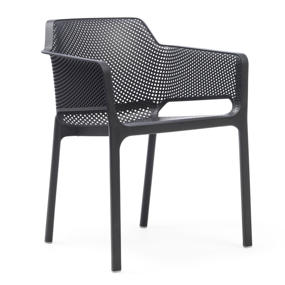 Nardi Outdoor Chair - Charcoal - Made in Italy