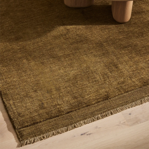 Silvio Floor Rug - Oakmoss - 300cm x 400cm - NZ Wool