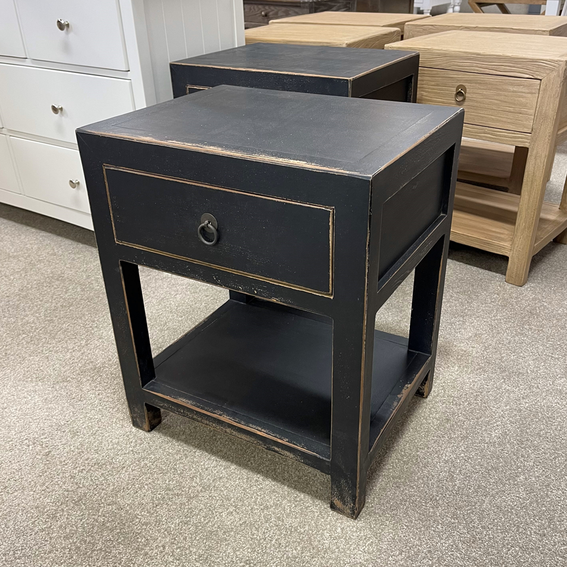 Oklahoma Bedside Table - Black