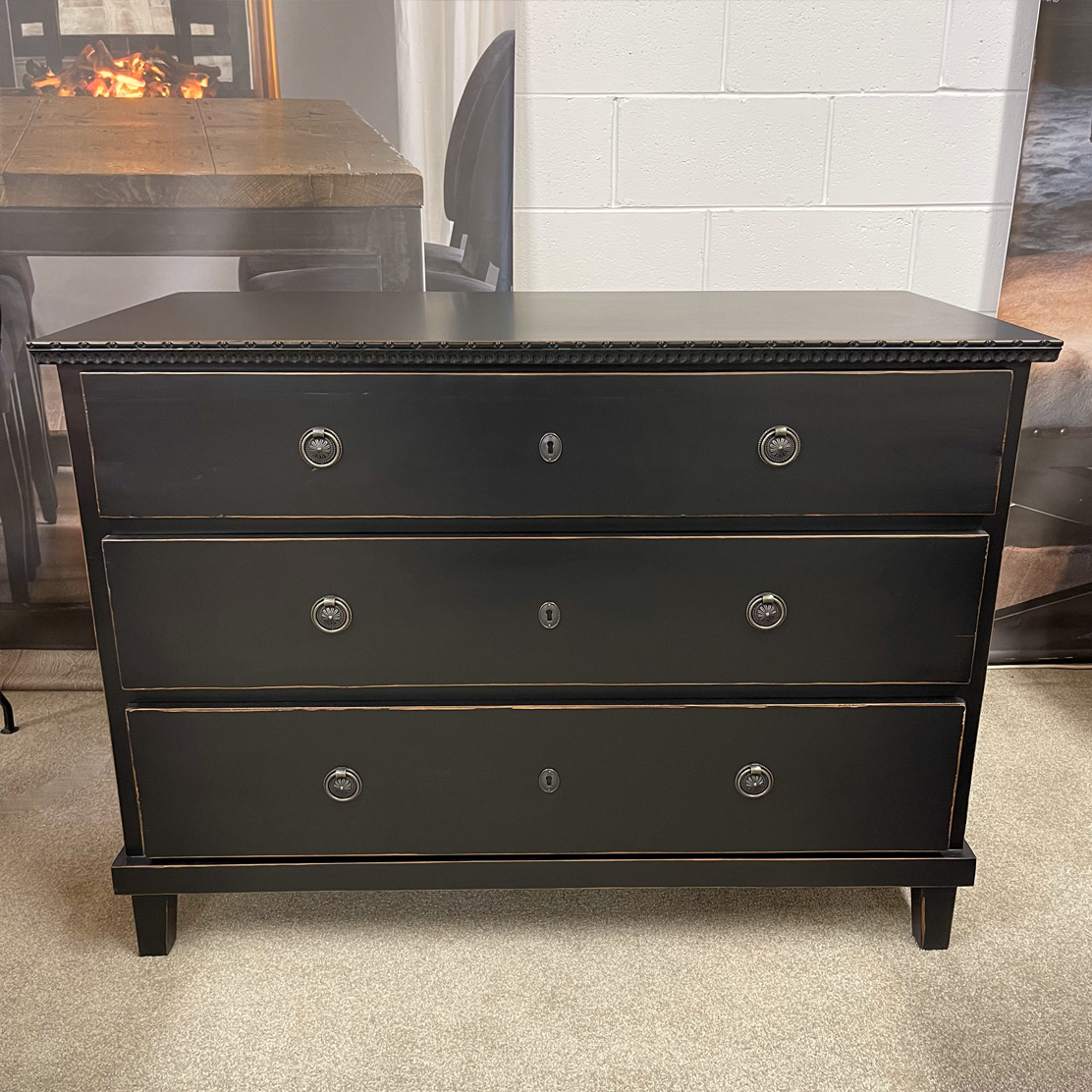 Princeton Black Bedroom Drawers