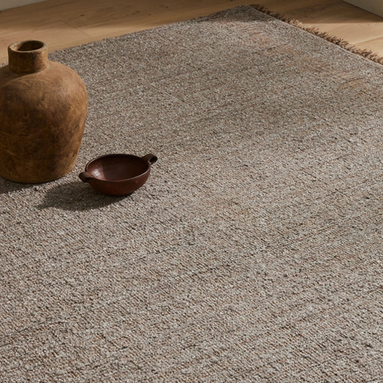 Puglia Floor Rug - Taupe - 200cm x 300cm