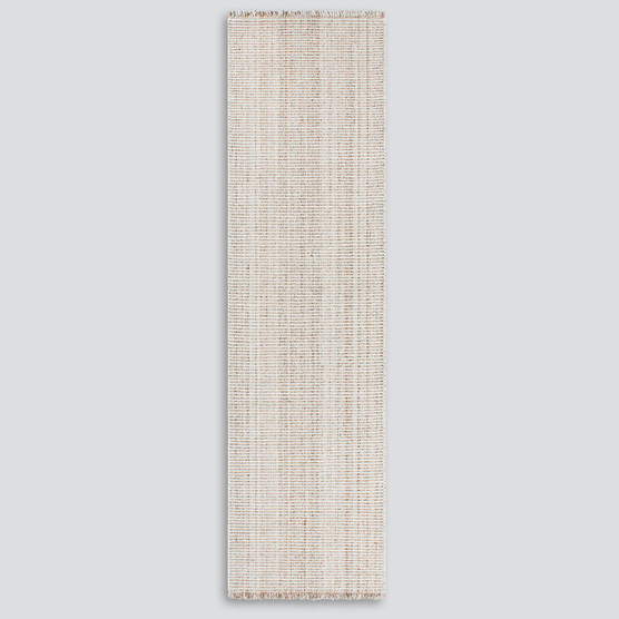 Rhodes Teak Floor Runner Rug - Indoor/ Outdoor - 80cm x 300cm