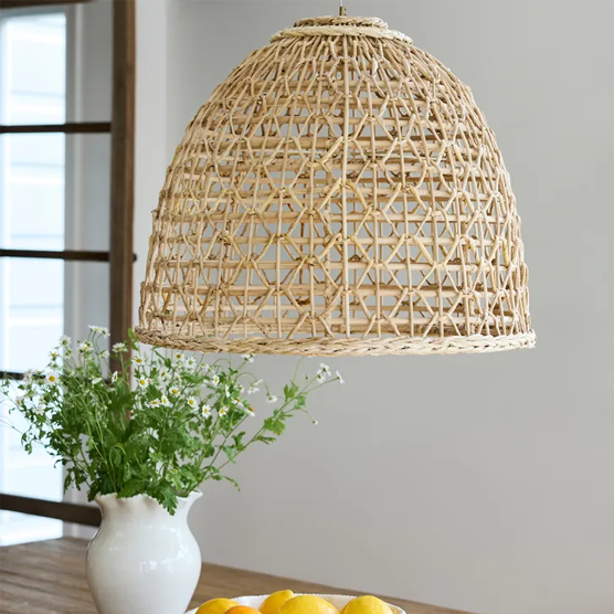 Province Open Weave Rattan Light Shade