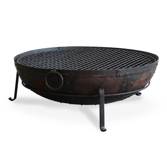 Sahar Kadai Fire Bowl Set - 100cm