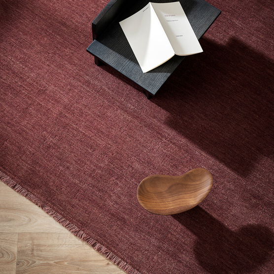 Sandringham Floor Rug - Merlot - 300cm x 400cm