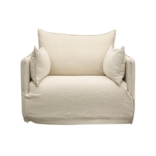 Seagrove Slipcover Armchair - Natural