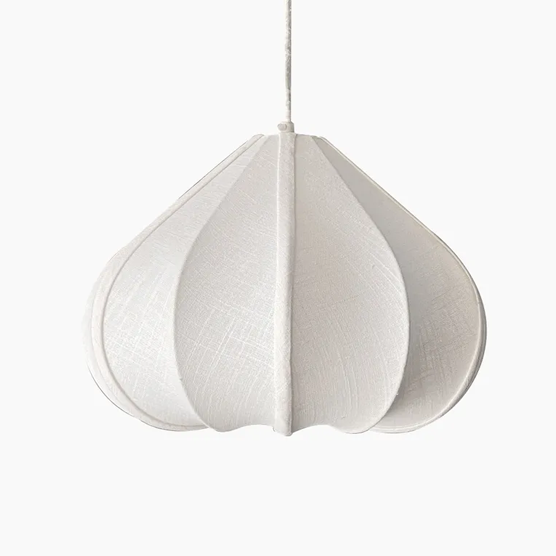 Thea Tear Drop Chandelier - White - Large