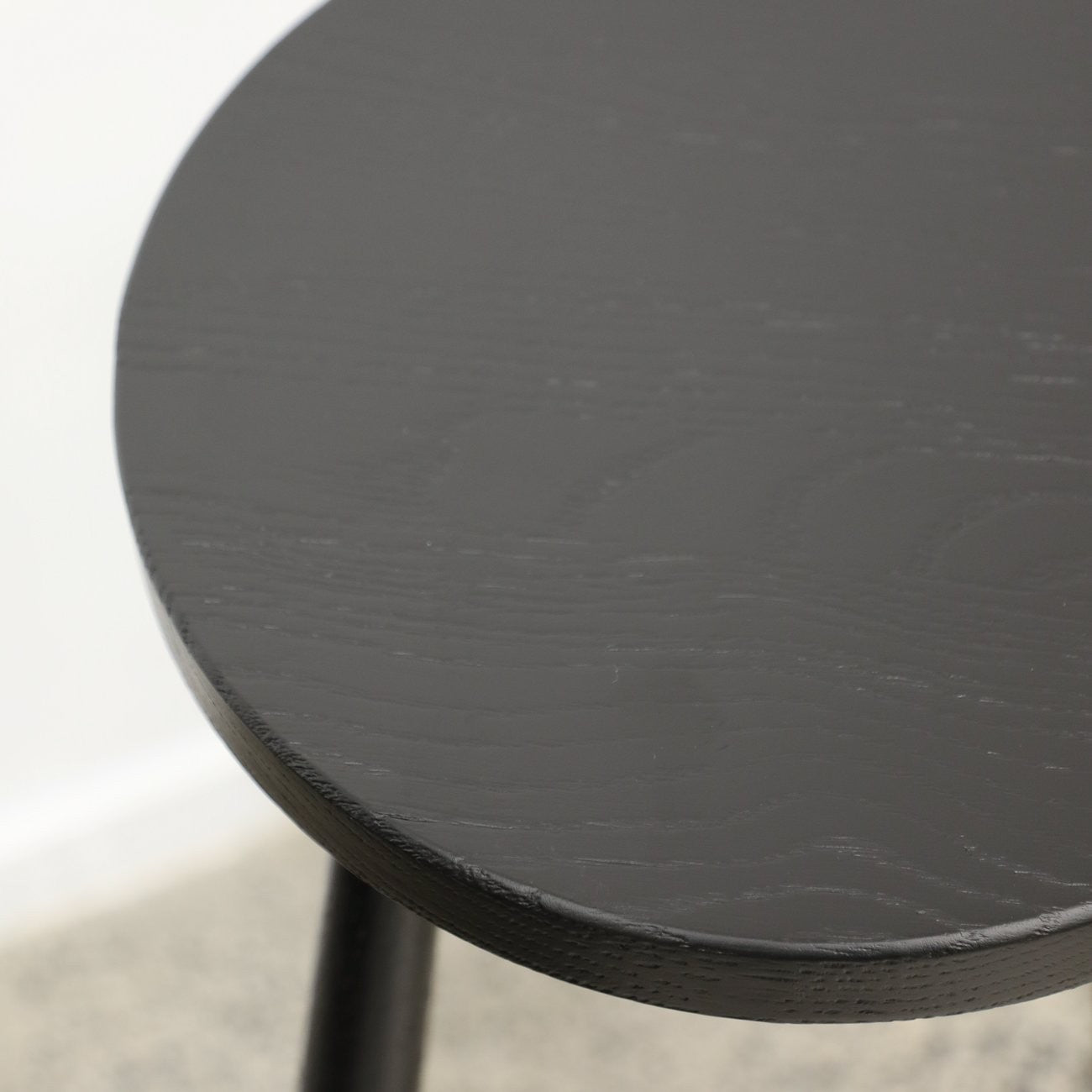 Vicchy Black Stool - 65cm