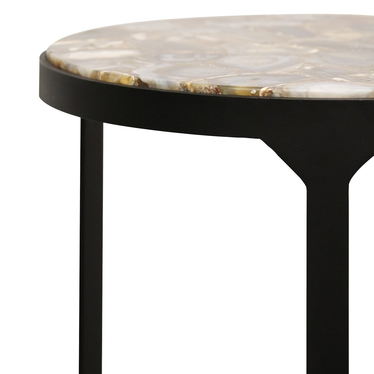 Visalia Agate Side Table