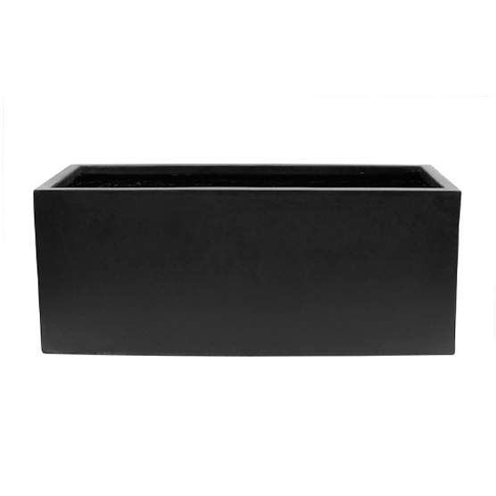 Waihou Black Outdoor Planter - Medium