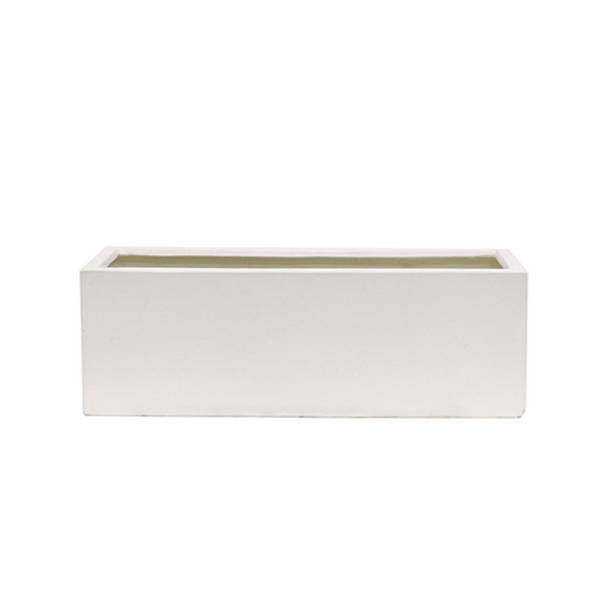 Waihou White Outdoor Planter - Small